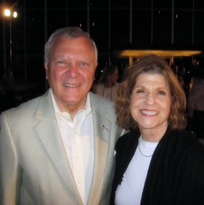 Governor Nathan Deal and Barbara Pomerance at the Israel Museum.