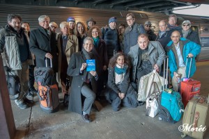 Members of the Foreign Press and International Motor Press Association shuttled to Washington, DC from New York City via Amtrak.